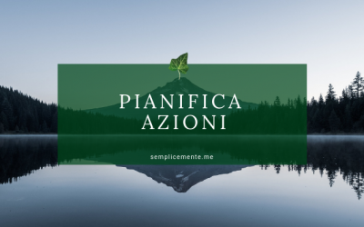 Pianifica azioni