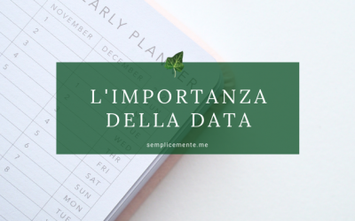 L’importanza della data