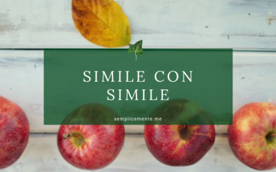 Simile con simile