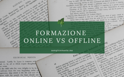 Formazione on line vs off line