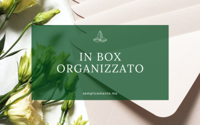 In box organizzato
