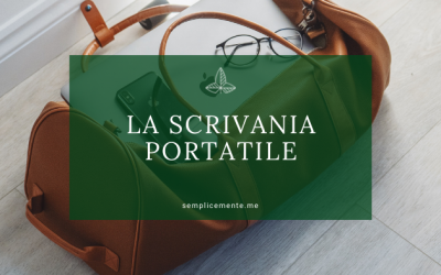 Scrivania portatile