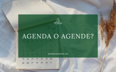 Agenda o agende?