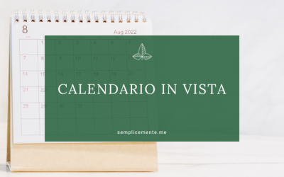 Calendario in vista