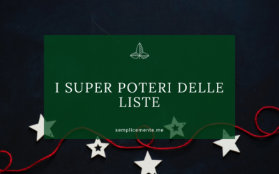 I super poteri delle liste