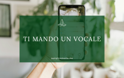 Ti mando un vocale
